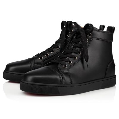 Zapatillas Louis Christian Louboutin Mujer - Negros - 1175018B253